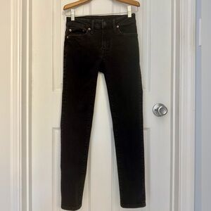 American Eagle Outfitters AE Black Men’s AirFlex+ Skinny Jeans Size 26x28